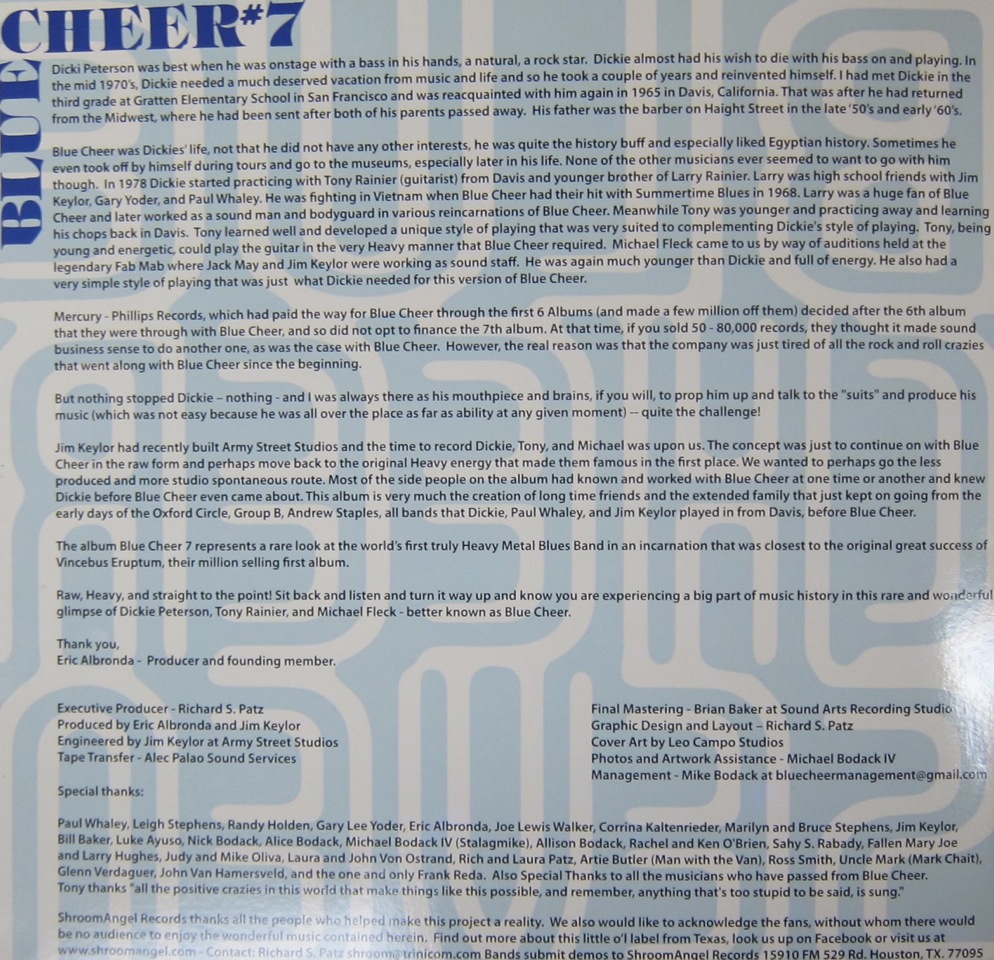 Blue Cheer Inside Right