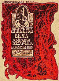 Old Cheese Factory, San Fran., Calif., 12. 11. 1966, Grateful Dead, Andrew Staples