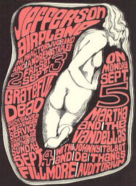 Fillmore Auditorium, San Fran., Calif., 2. - 5. 9. 1966, 2. / 3. 9. 1966, Jefferson Airplane, P. H. Phactor Jug Band, Andrew Staples, 4. 9. 1966, Grateful Dead, Quicksilver Messenger Service, Country Joe & The Fish, 5. 9. 1966, Martha And The Vandellas, Johnny Talbot And De Thangs