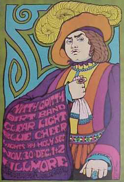 Fillmore West, San Fran., Calif., 30. 11. - 2. 12. 1967, Blue Cheer, Clear Light, Nitty Gritty Dirt Band