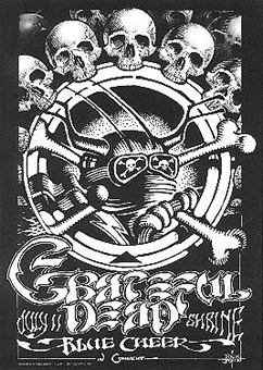 Shrine Hall Auditorium, L. A., Calif., 11. 7. 1968, Blue Cheer , Grateful Dead