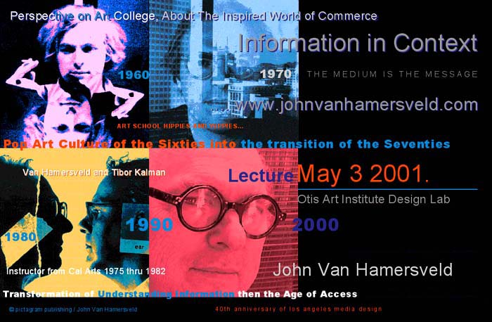 Click here to enter. John Van Hamersveld - Museum of Art, © John Van Hamersveld
