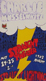 Straight Theater, San Fran., Calif., 24. / 25. 5. 1968, Savage Resurrection, Charlie Musselwhite, Dan Hicks And His Hot Licks